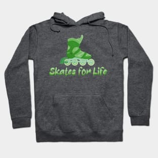 Green Skates for Life Hoodie